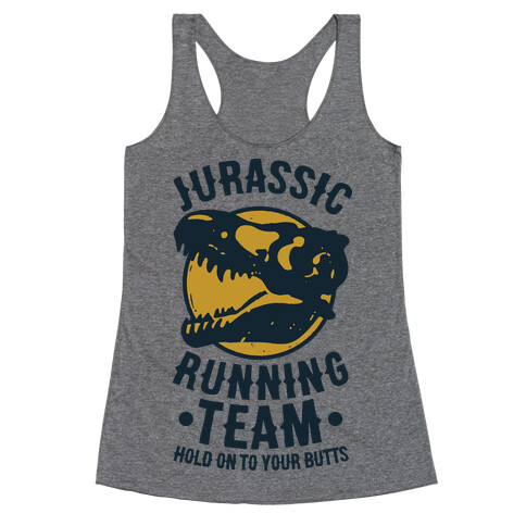 Jurassic Running Team Racerback Tank Top