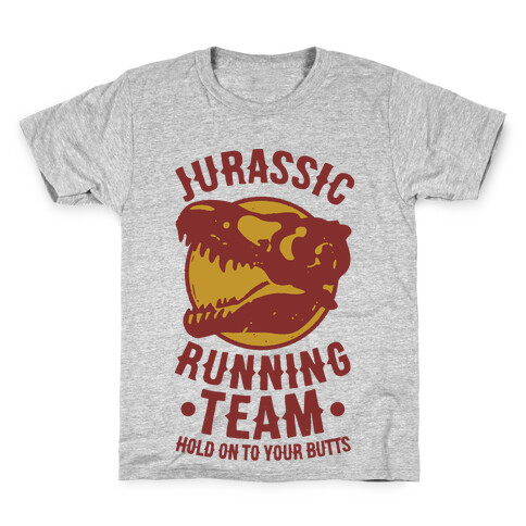 Jurassic Running Team Kids T-Shirt