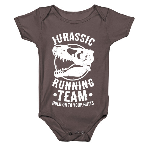 Jurassic Running Team Baby One-Piece