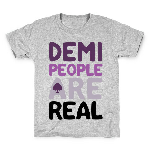 Demi People Are Real Kids T-Shirt
