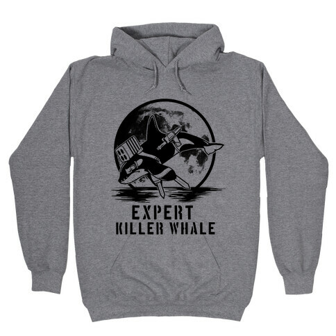 Expert Killer Whale Hooded Sweatshirt