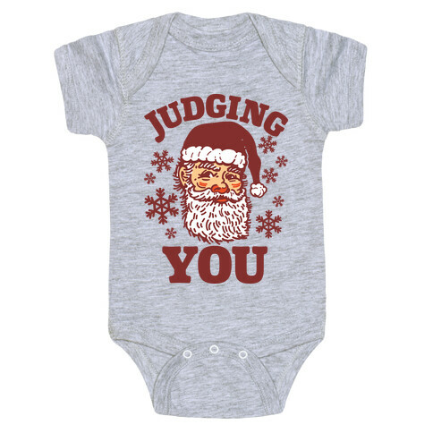 Judging You Santa Baby One-Piece