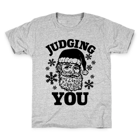 Judging You Santa Kids T-Shirt