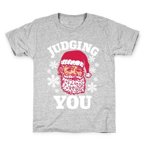 Judging You Santa Kids T-Shirt