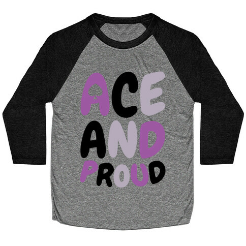 Ace And Proud Baseball Tee