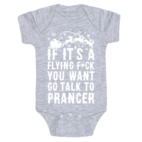 Go Talk To Prancer Baby One-Piece