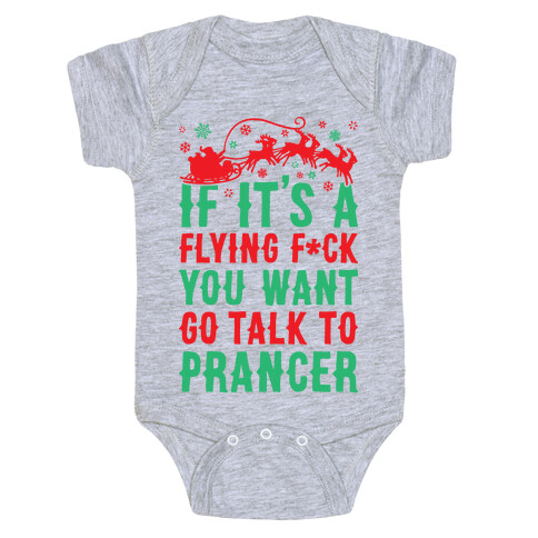 Go Talk To Prancer Baby One-Piece