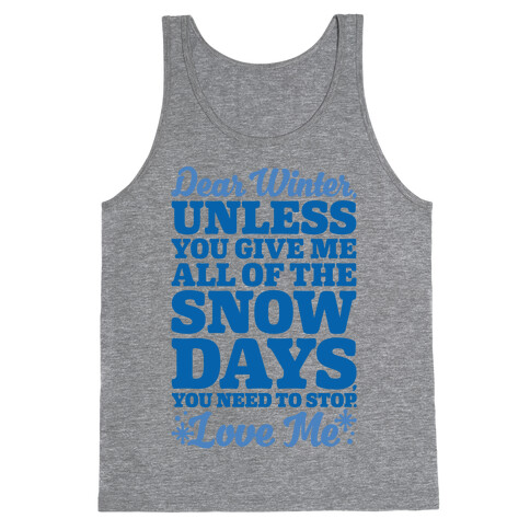 Snow Days Tank Top