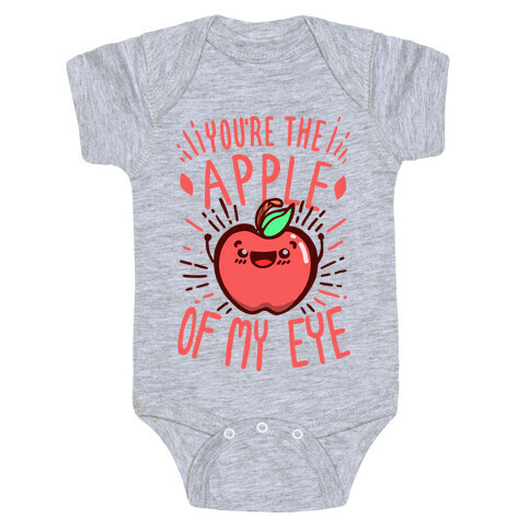 You're the Apple of My Eye Baby One-Piece