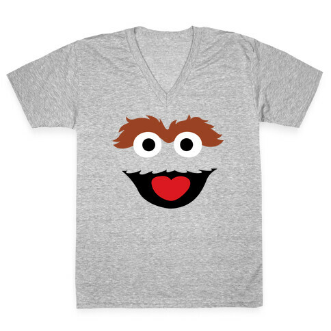 The Garbage Puppet V-Neck Tee Shirt