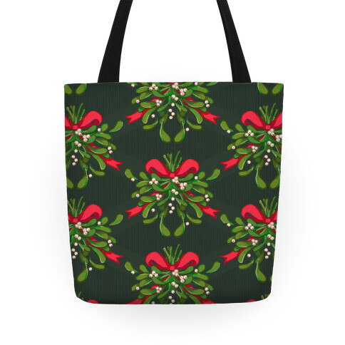 Mistletoe Pattern Tote