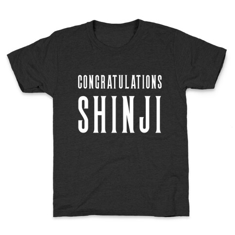 Congratulations Shinji Kids T-Shirt