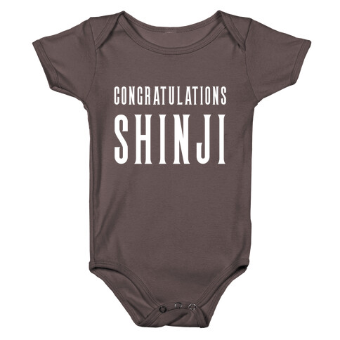 Congratulations Shinji Baby One-Piece