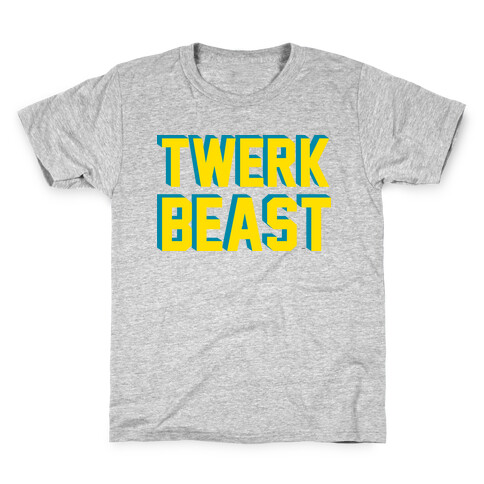 TWERK BEAST Kids T-Shirt