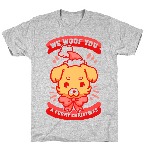 We Woof You A Furry Christmas T-Shirt