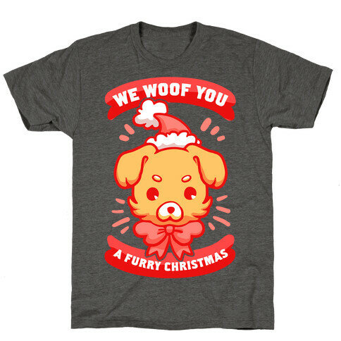 We Woof You A Furry Christmas T-Shirt