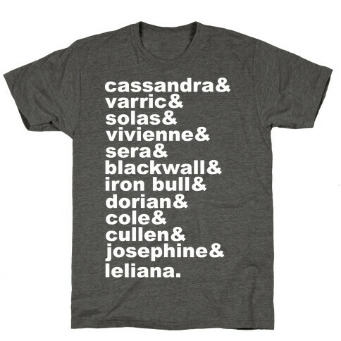 DAI Companions List T-Shirt