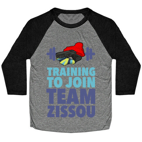 Training to Join Team Zissou Baseball Tee