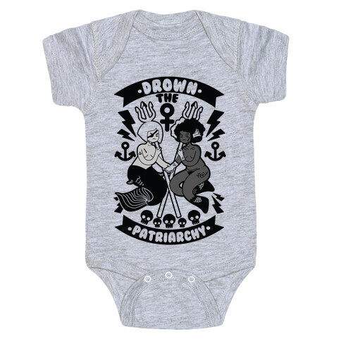 Drown the Patriarchy Baby One-Piece