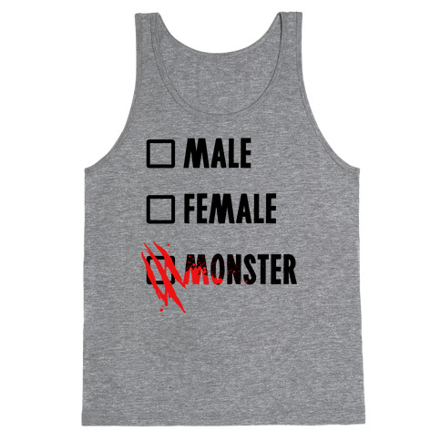 Male Female Monster Tank Top