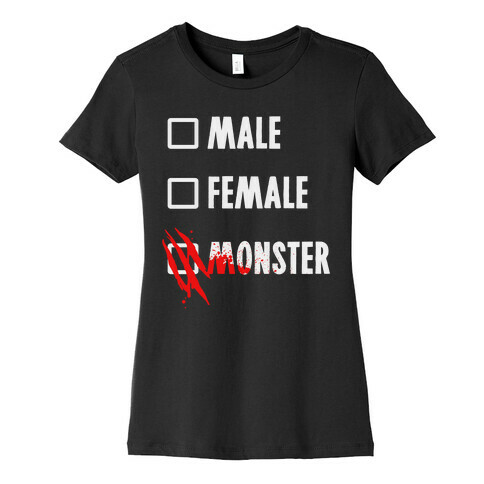 Male Female Monster Womens T-Shirt