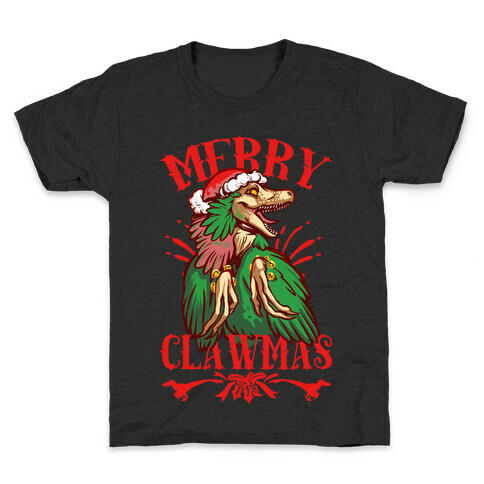Merry Clawmas Kids T-Shirt