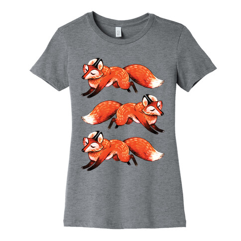 Running Foxes Womens T-Shirt