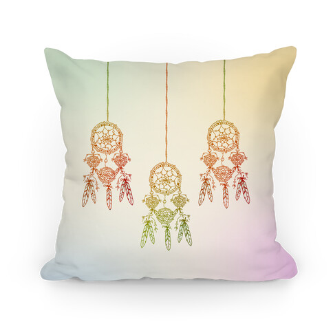 Ombre Dreamcatchers Pillow