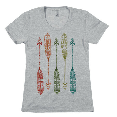 Aztec Arrows Womens T-Shirt