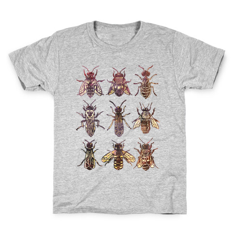 Bee Species Kids T-Shirt