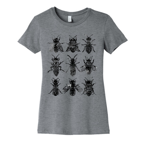 Bee Species Womens T-Shirt