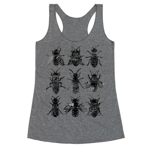 Bee Species Racerback Tank Top