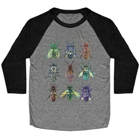 Bee Species Baseball Tee