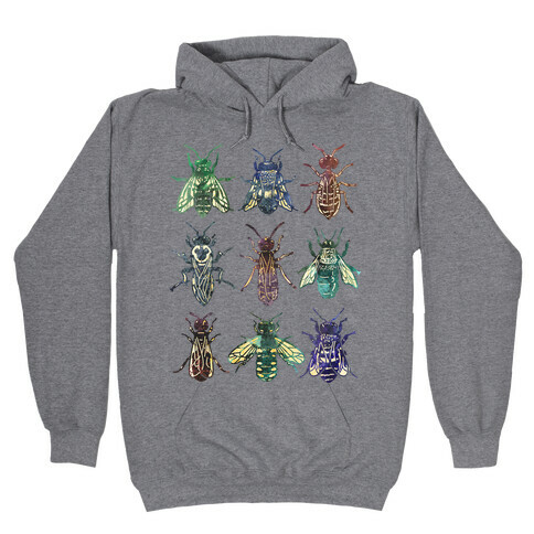 Bee Species Hooded Sweatshirt