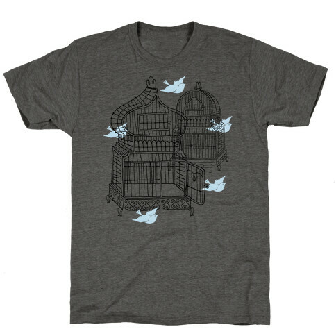 Open Birdcage T-Shirt