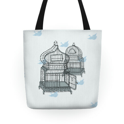 Open Birdcage Tote