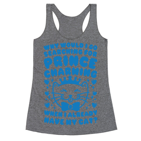 Cat Prince Racerback Tank Top