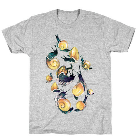 Golden Snail Shells T-Shirt