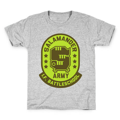 Salamander Army Kids T-Shirt