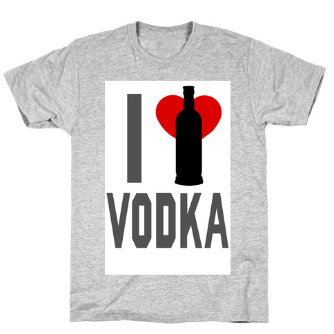 I <3 Vodka (Tank) T-Shirt