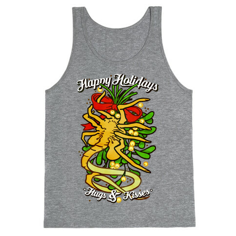 Happy Holidays Hugs and Kisses Tank Top