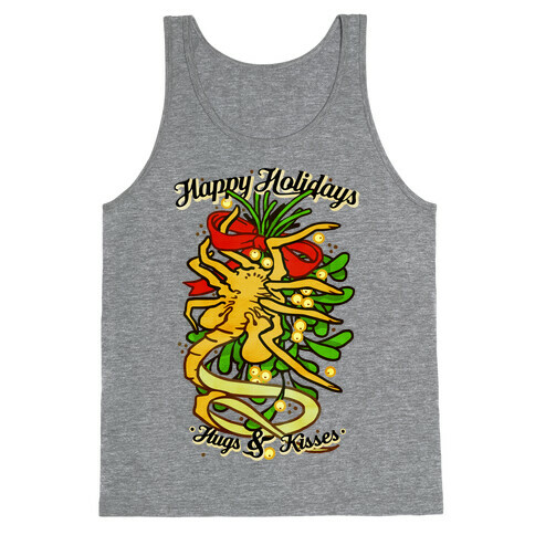 Happy Holidays Hugs and Kisses Tank Top