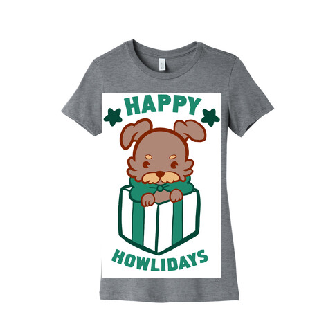 Happy Howlidays Womens T-Shirt