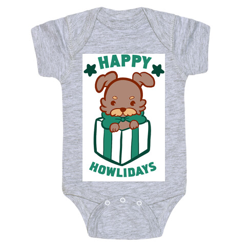 Happy Howlidays Baby One-Piece