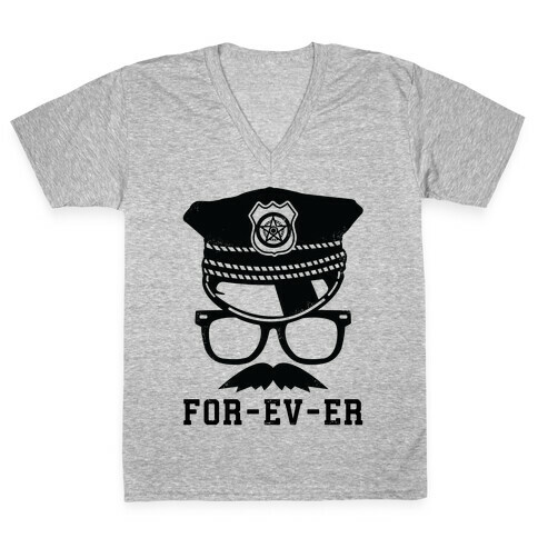 For-ev-er V-Neck Tee Shirt