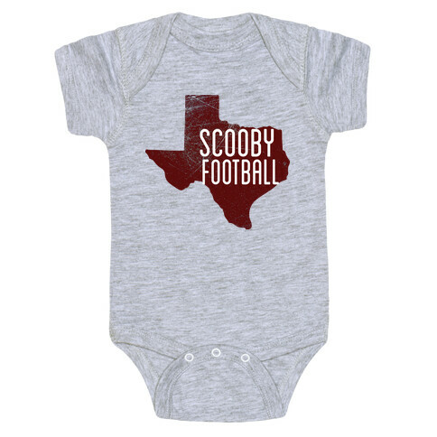 Scooby Football Baby One-Piece