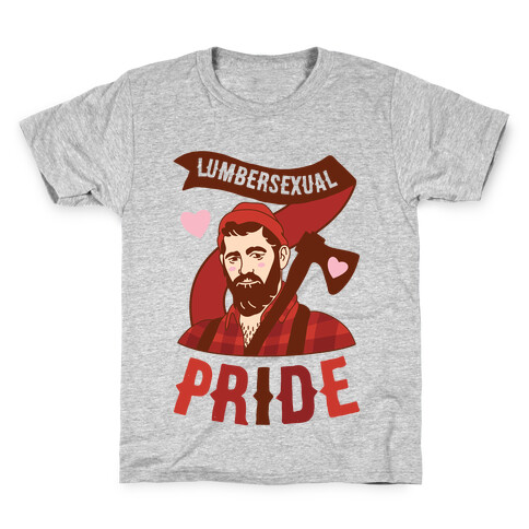 Lumbersexual Pride Kids T-Shirt