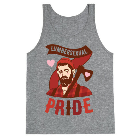 Lumbersexual Pride Tank Top