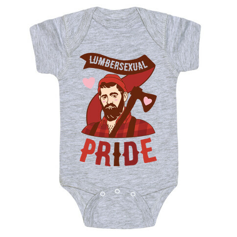 Lumbersexual Pride Baby One-Piece