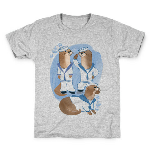 Sea Sailor Otters Kids T-Shirt